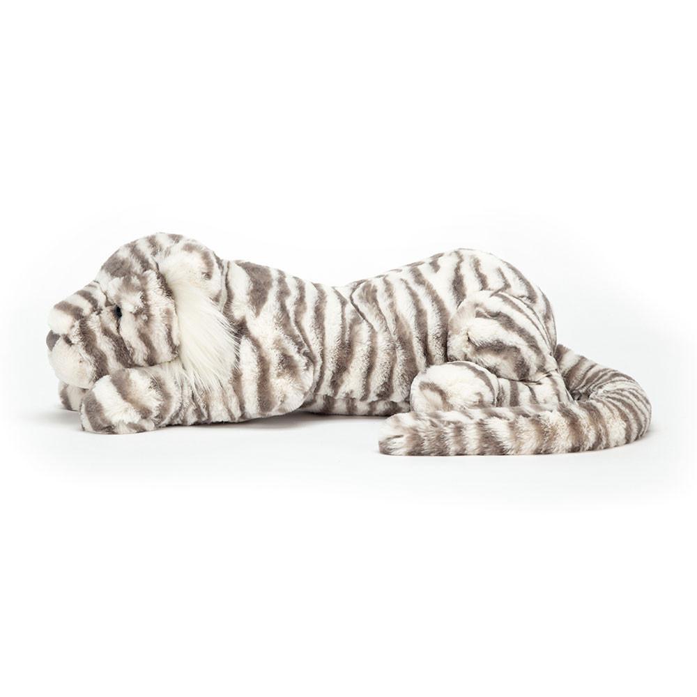 Džungle A Safari Jellycat Plyšáci Sacha Snow Tygříci,13cm x 14cm x 36cm Bílé | NFSZV-6391