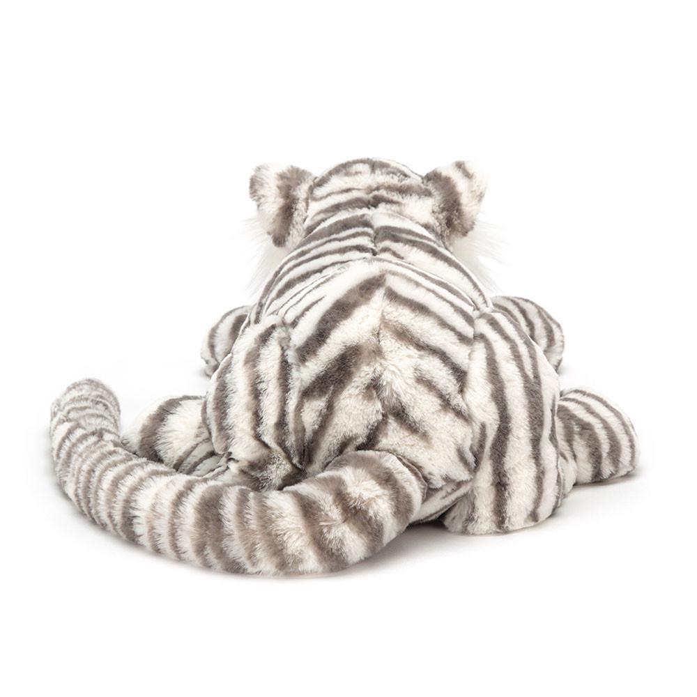 Džungle A Safari Jellycat Plyšáci Sacha Snow Tygříci,13cm x 14cm x 36cm Bílé | NFSZV-6391
