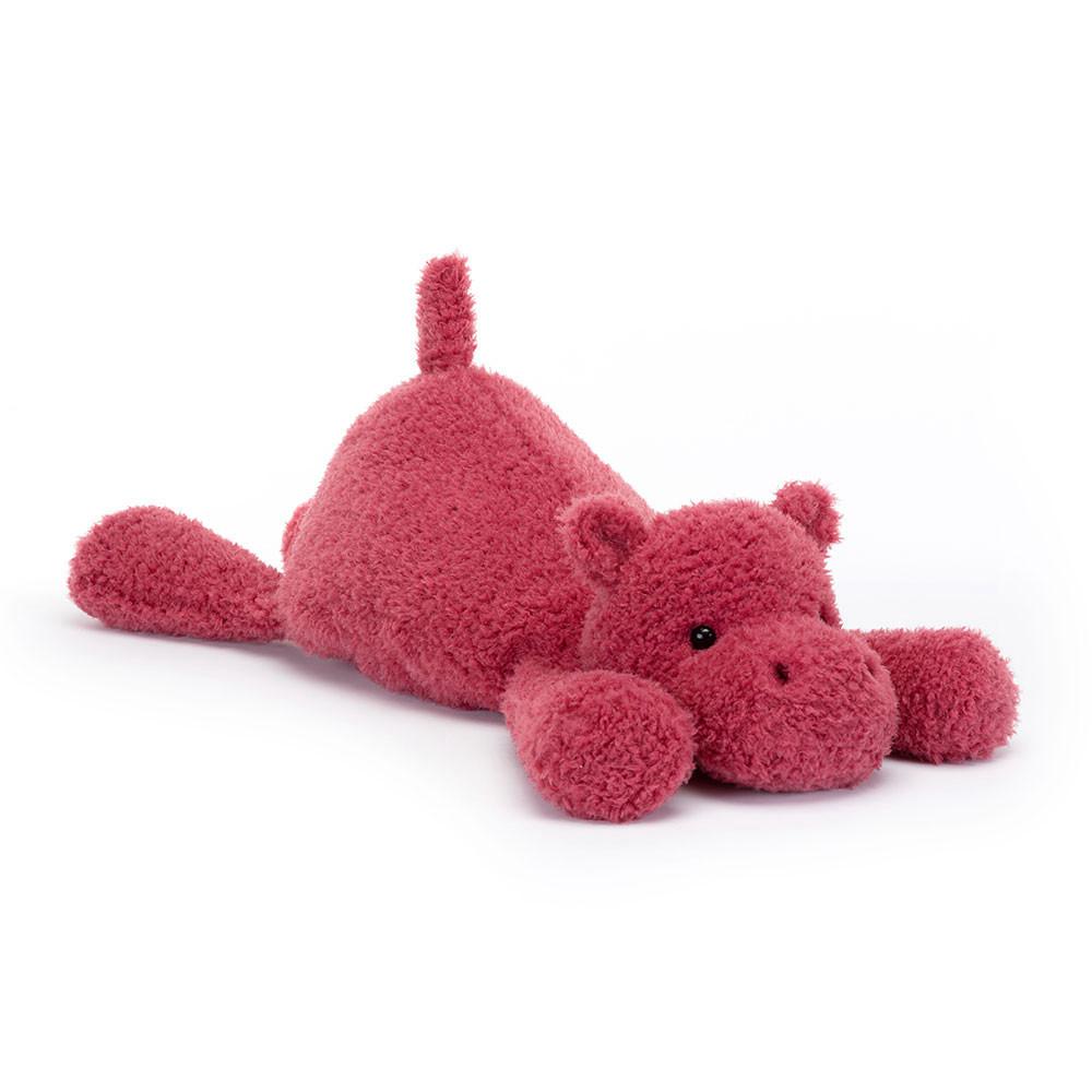 Džungle A Safari Jellycat Plyšáci Splootie Hippo,16cm x 18cm x 42cm Růžové | MCEPG-4537