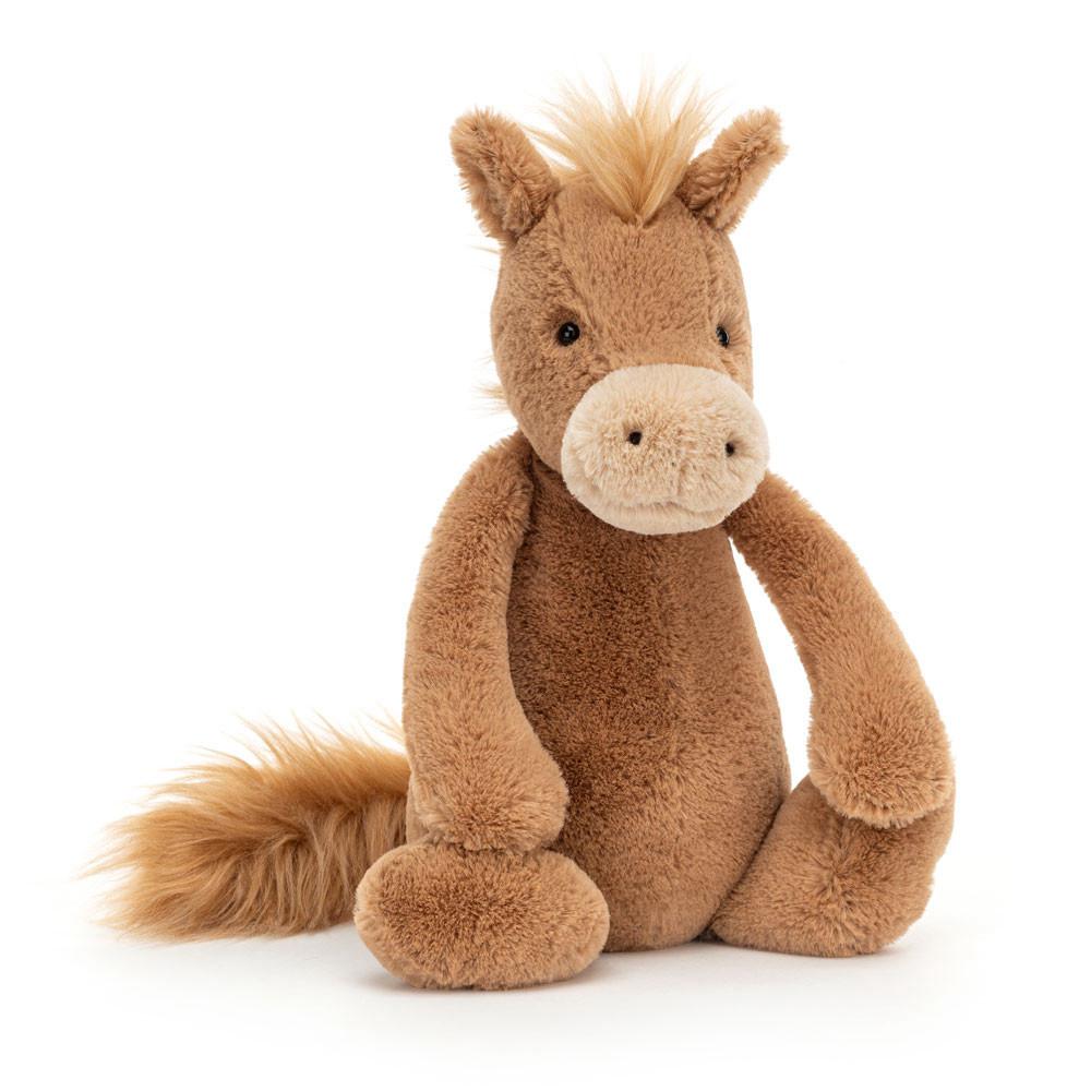 Farmyard Jellycat Plyšáci Bashful Pony,31cm x 12cm x 9cm Hnědé | KXMPS-5049