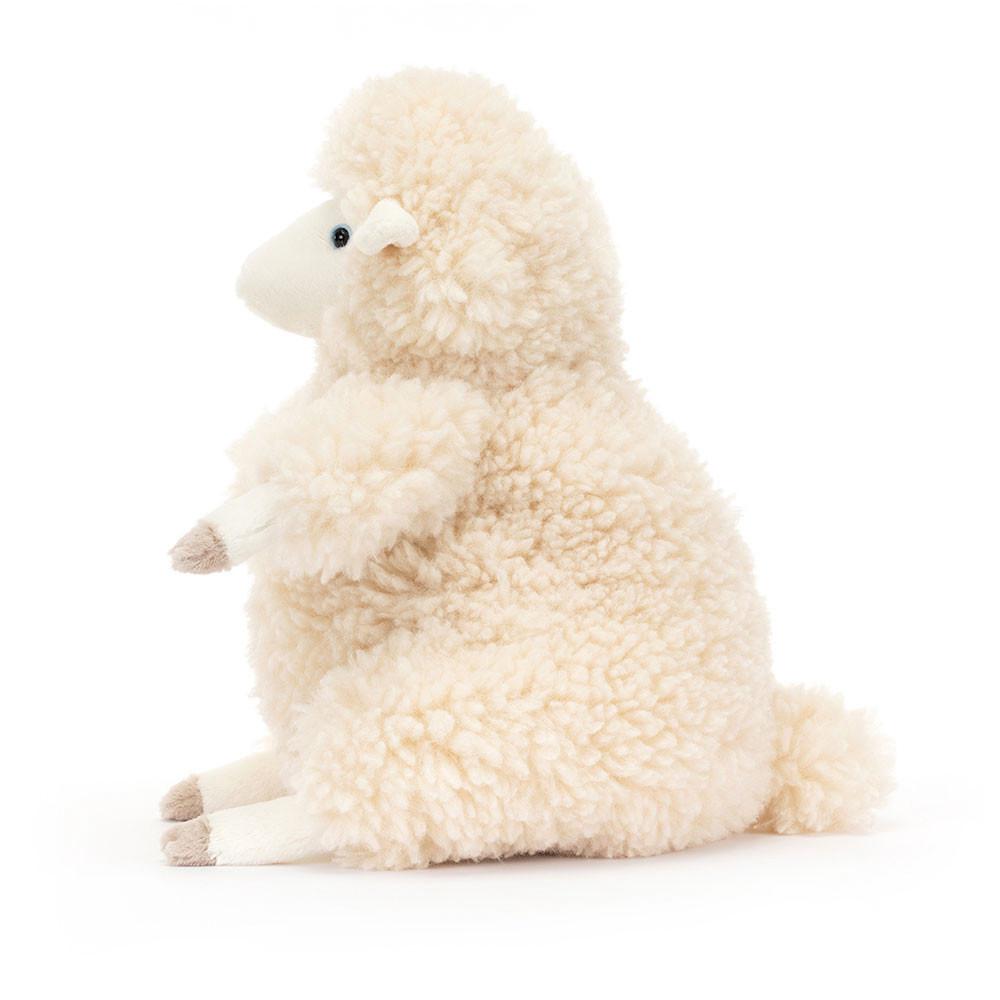 Farmyard Jellycat Plyšáci Bibbly Bobbly Sheep,36cm x 22cm x 20cm Bílé | EYHZV-0763