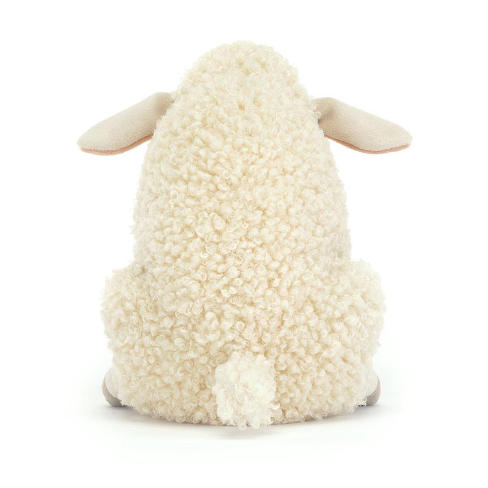Farmyard Jellycat Plyšáci Burly Boo Sheep,20cm x 11cm x 14cm Bílé | ZGLIM-7384