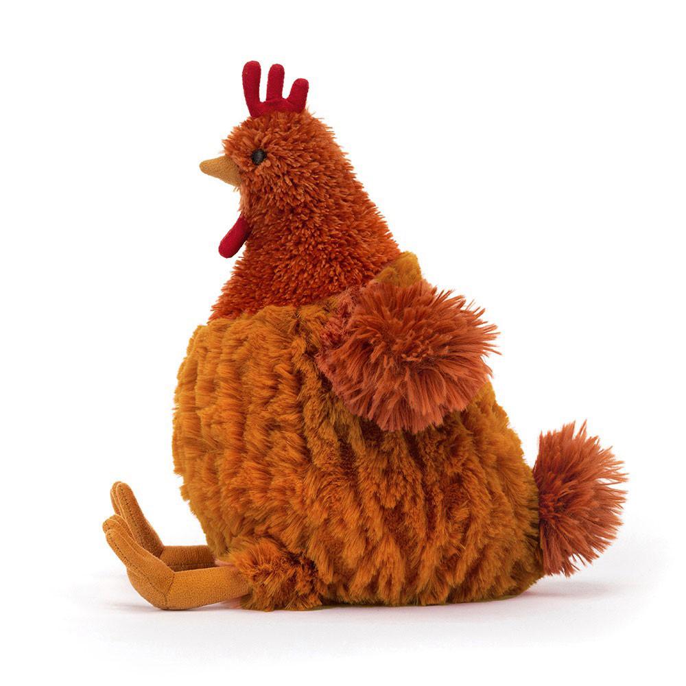 Farmyard Jellycat Plyšáci Cecile Chicken,23cm x 10cm x 13cm Hnědé | VAXKS-3267