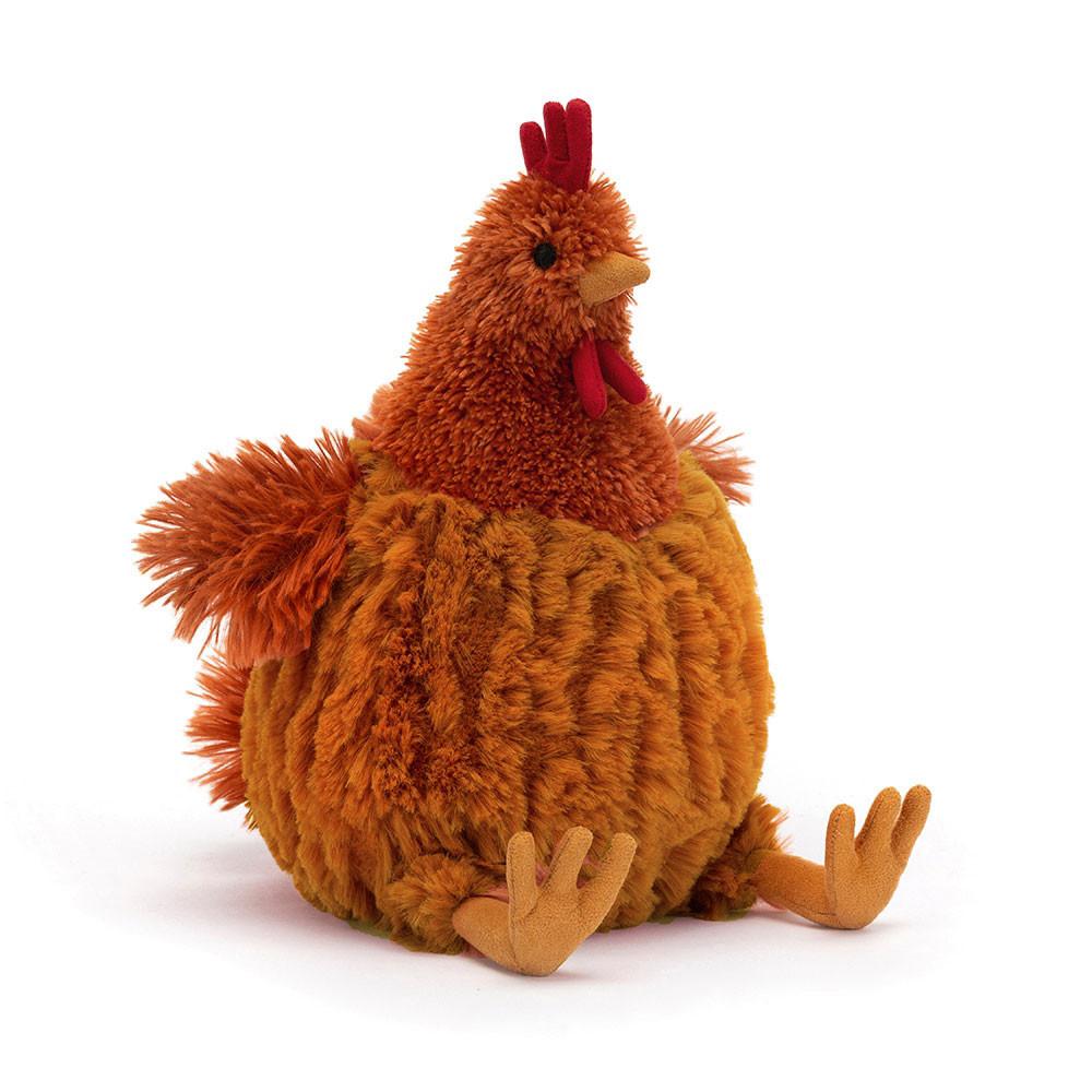 Farmyard Jellycat Plyšáci Cecile Chicken,23cm x 10cm x 13cm Hnědé | VAXKS-3267
