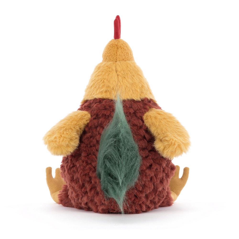 Farmyard Jellycat Plyšáci Cluny Cockerel,26cm x 12cm x 15cm Hnědé | GBFJE-0978