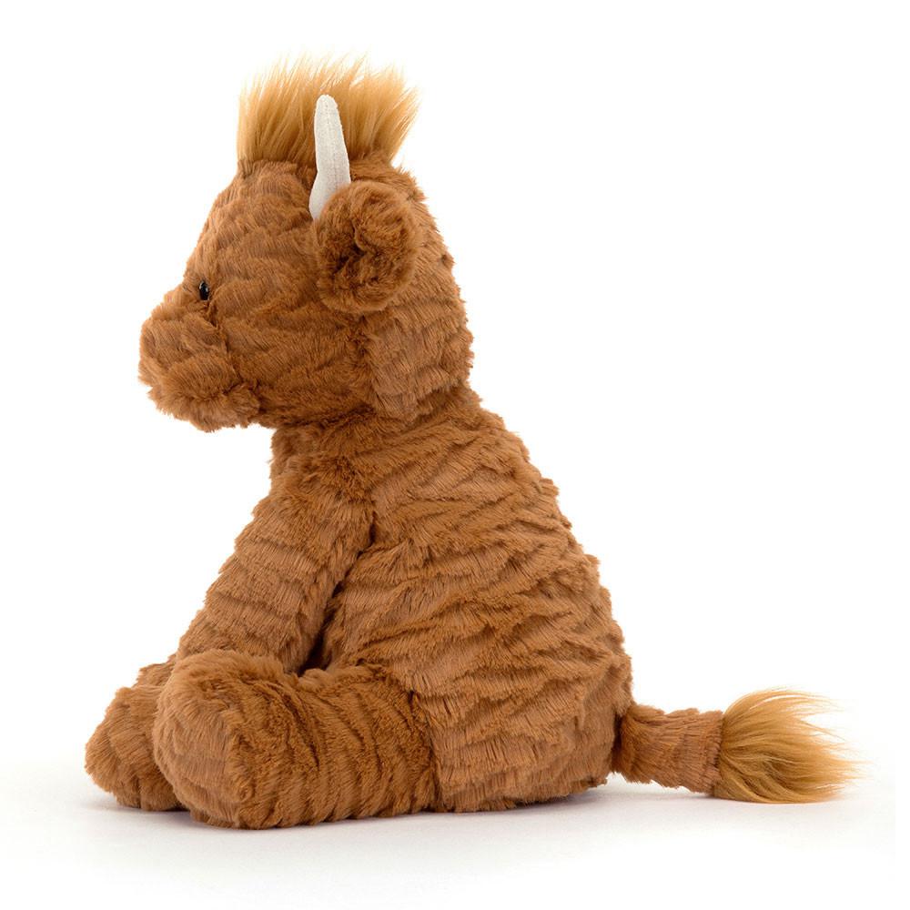 Farmyard Jellycat Plyšáci Fuddlewuddle Highland Cow,23cm x 13cm x 9cm Hnědé | YUCOV-4765