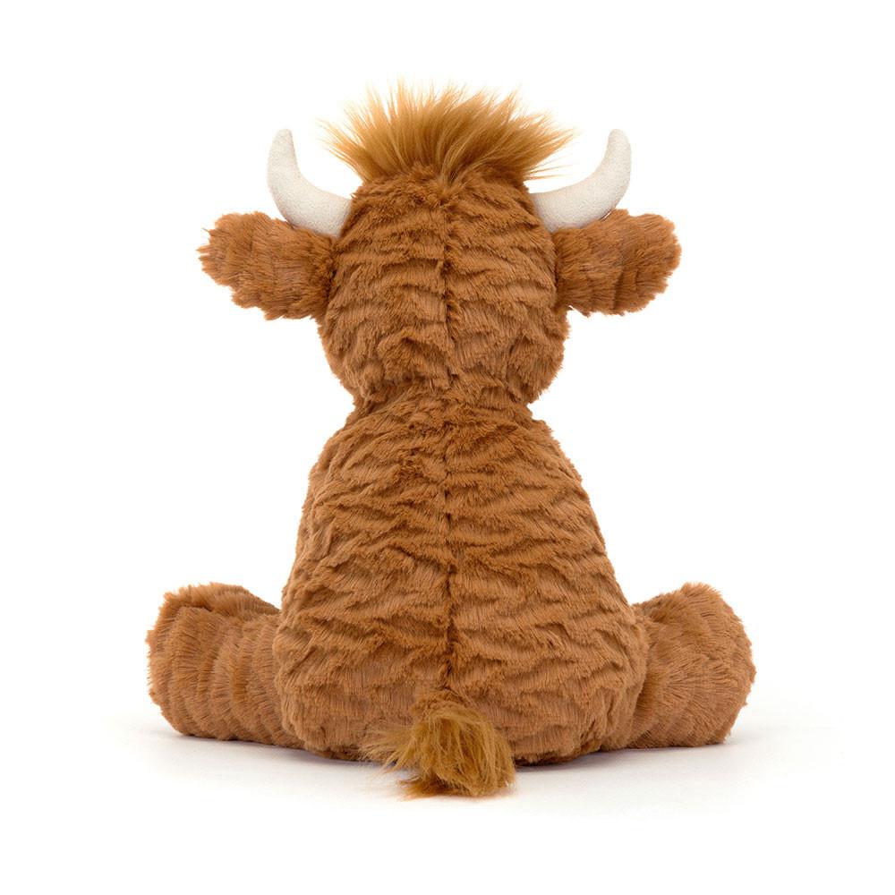 Farmyard Jellycat Plyšáci Fuddlewuddle Highland Cow,23cm x 13cm x 9cm Hnědé | YUCOV-4765