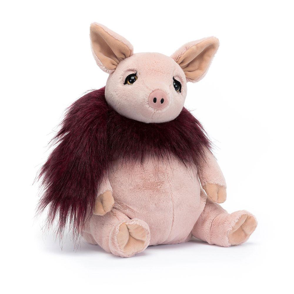 Farmyard Jellycat Plyšáci Glamorama Prasátka,32cm x 17cm x 16cm Růžové | GOLWK-8563