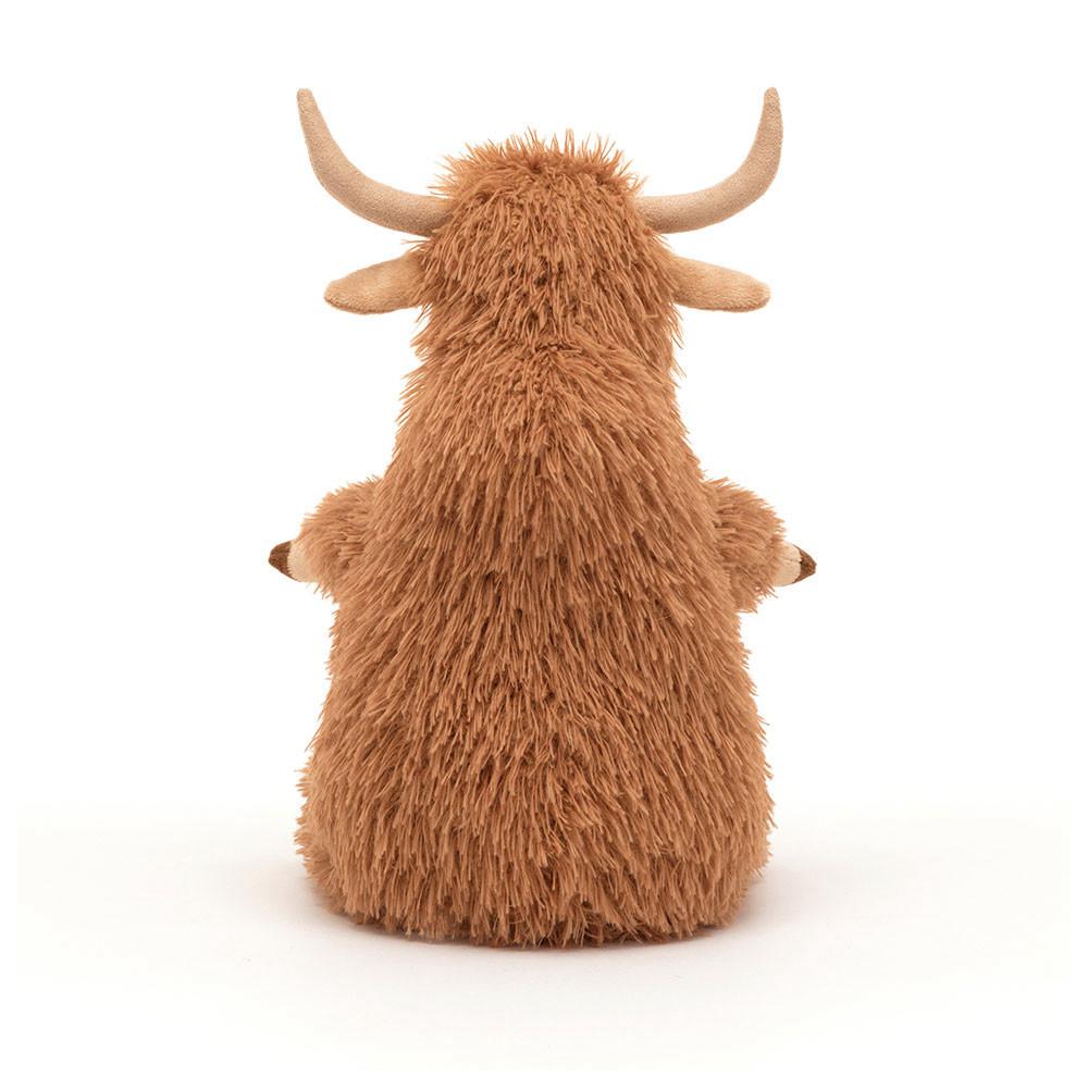Farmyard Jellycat Plyšáci Herbie Highland Cow,11in x 5.5in x 4.7in Hnědé | VTDHS-4968