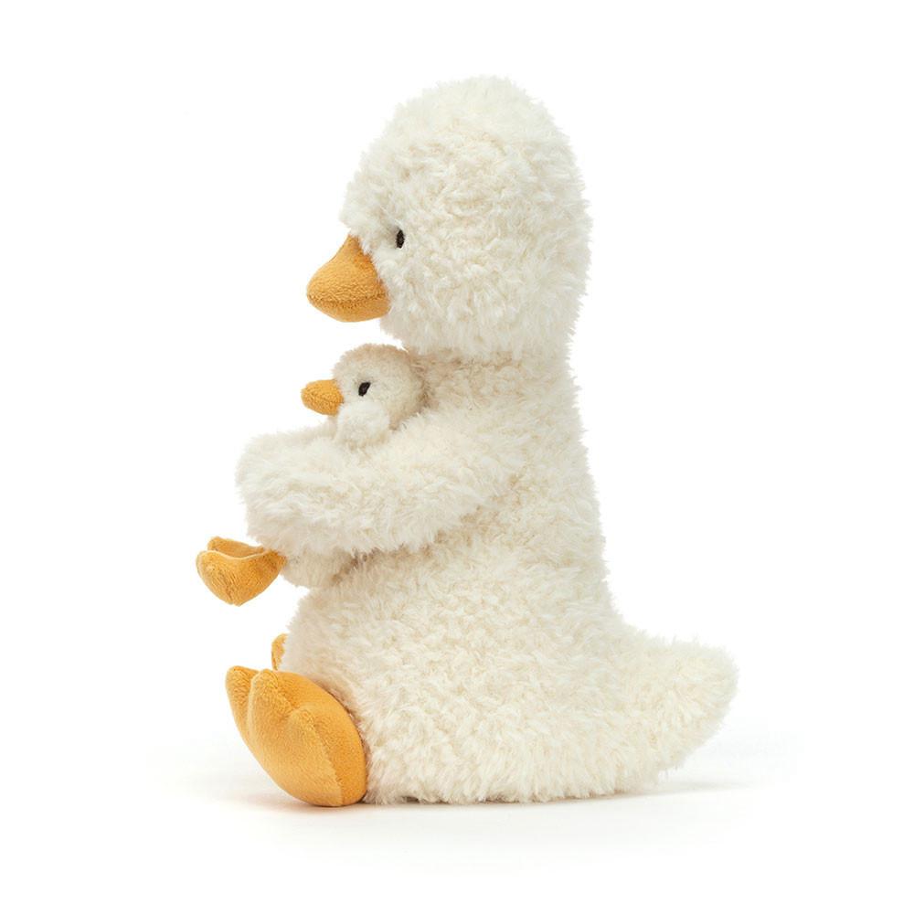Farmyard Jellycat Plyšáci Huddles Duck,10.2in x 5.5in x 3.9in Žluté | KQFVR-8794