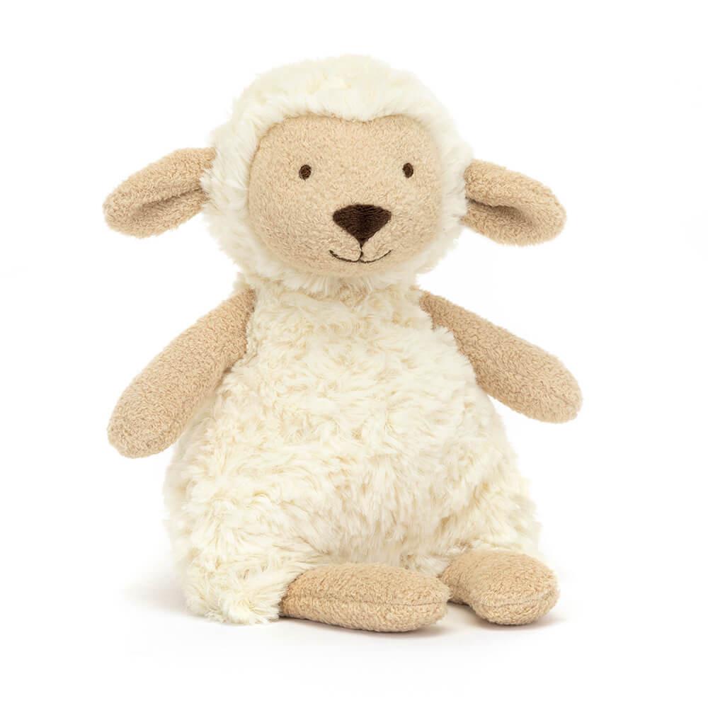 Farmyard Jellycat Plyšáci Lollie Lamb,9.4in x 4.3in x 2.4in Bílé | LWQFB-6143