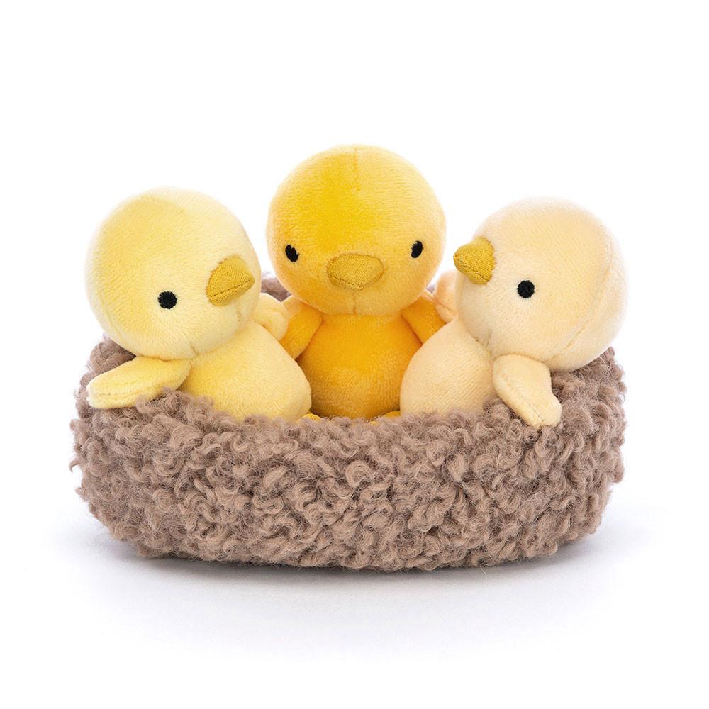 Farmyard Jellycat Plyšáci Nesting Chickies,11cm x 13cm x 13cm Žluté | YVZLK-8592