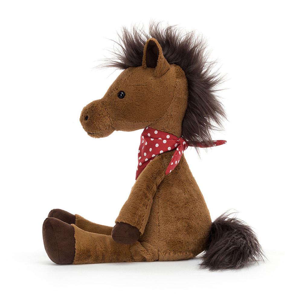 Farmyard Jellycat Plyšáci Orson Horse,15in x 4.3in x 3.9in Hnědé | WOQPM-0243