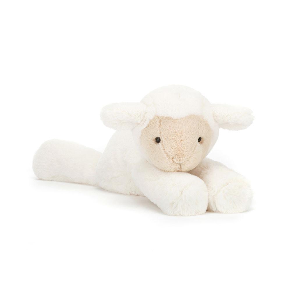 Farmyard Jellycat Plyšáci Smudge Lamb,13cm x 11cm x 24cm Bílé | SDXZY-5431