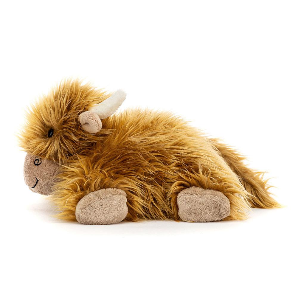 Farmyard Jellycat Plyšáci Truffles Highland Cow,6.3in x 14.2in x 9.1in Hnědé | KBESV-6180