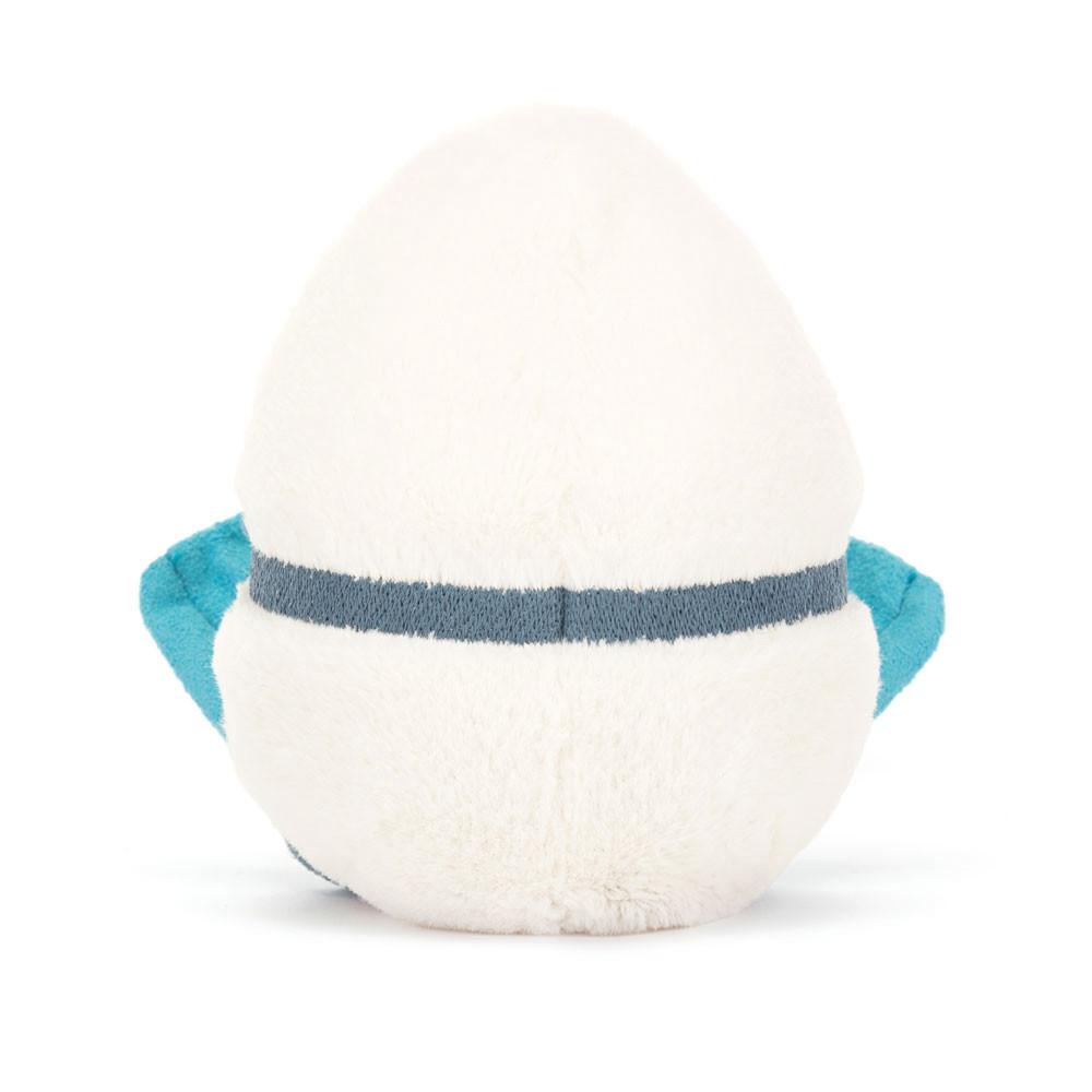 Food Jellycat Plyšáci Amuseables Boiled Vajíčko Scuba,14cm x 9cm x 4cm Bílé | UWGAL-0165
