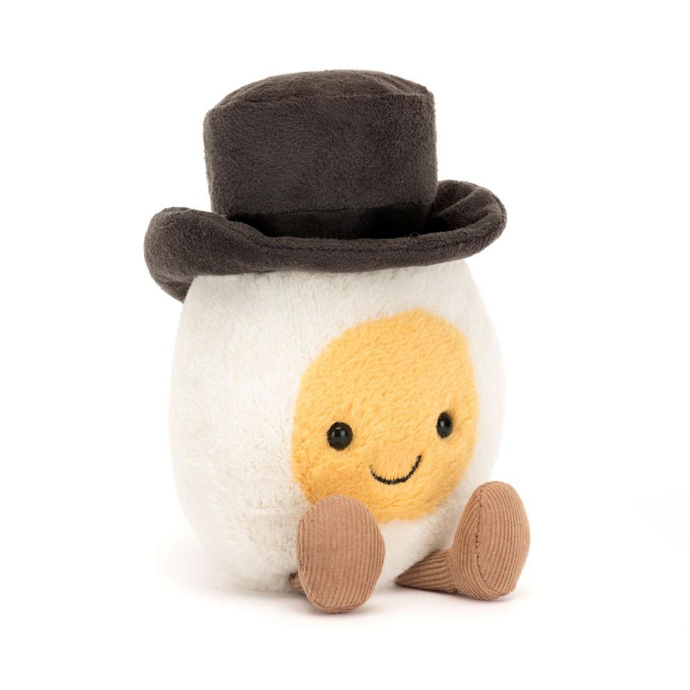 Food Jellycat Plyšáci Amuseables Boiled Vajíčko Groom,15cm x 9cm x 4cm Bílé | LSKMR-7208