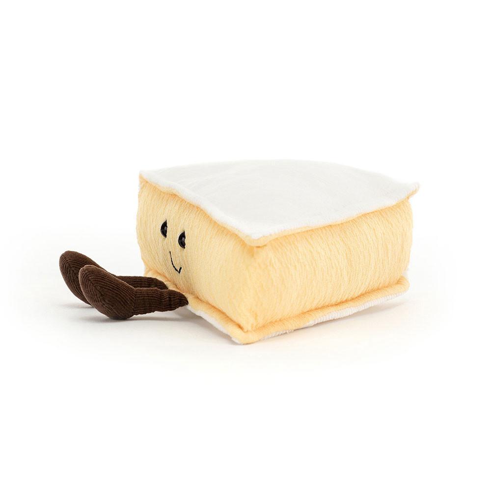 Food Jellycat Plyšáci Amuseables Brie,9cm x 22cm x 13cm Bílé | OCWQD-0136