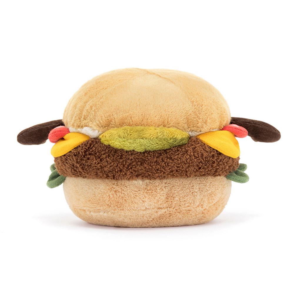 Food Jellycat Plyšáci Amuseables Burger,12cm x 12cm x 11cm Hnědé | DCBVN-1706