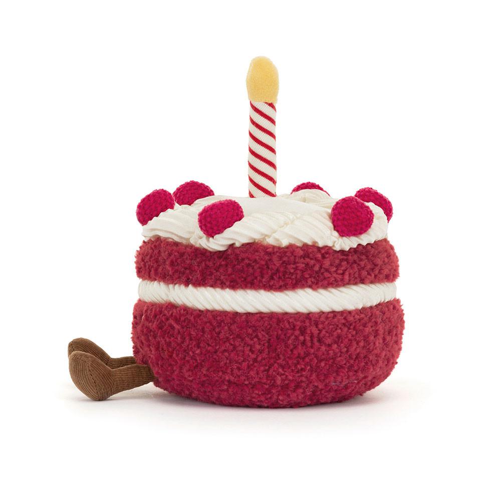 Food Jellycat Plyšáci Amuseables Cheri Cake,12cm x 13cm x 12cm Červené | JVTXS-6917