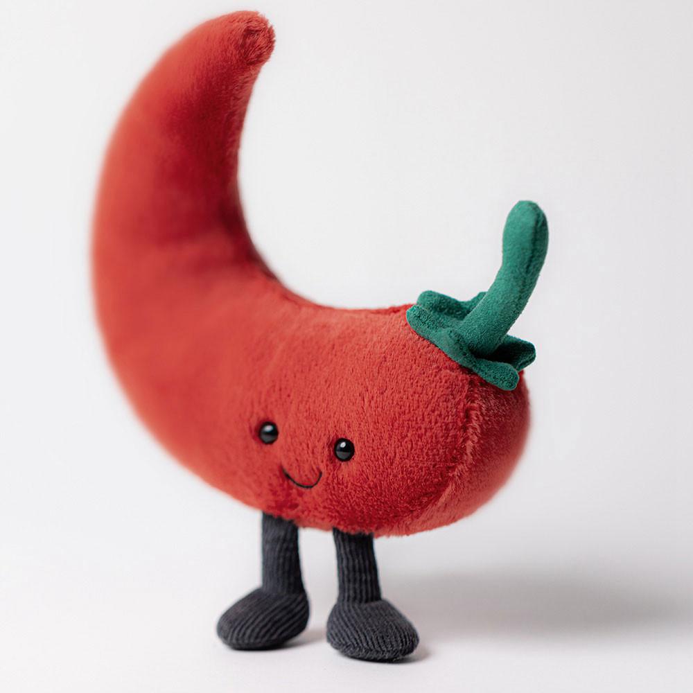 Food Jellycat Plyšáci Amuseables Chilli Pepper,17cm x 13cm x 5cm Červené | NXAFW-2180