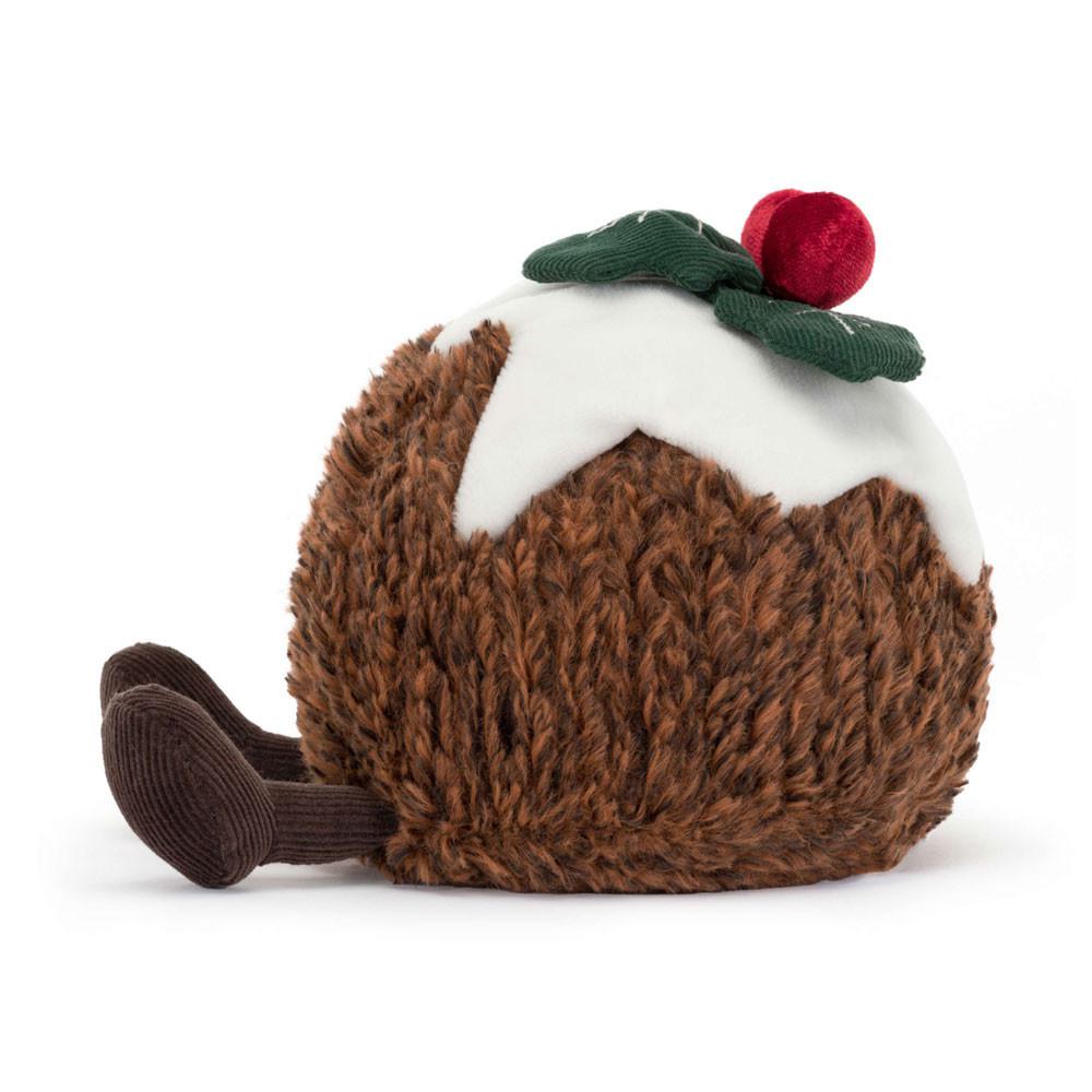 Food Jellycat Plyšáci Amuseables Christmas Pudding,17cm x 13cm x 12cm Hnědé | KUNZM-9301