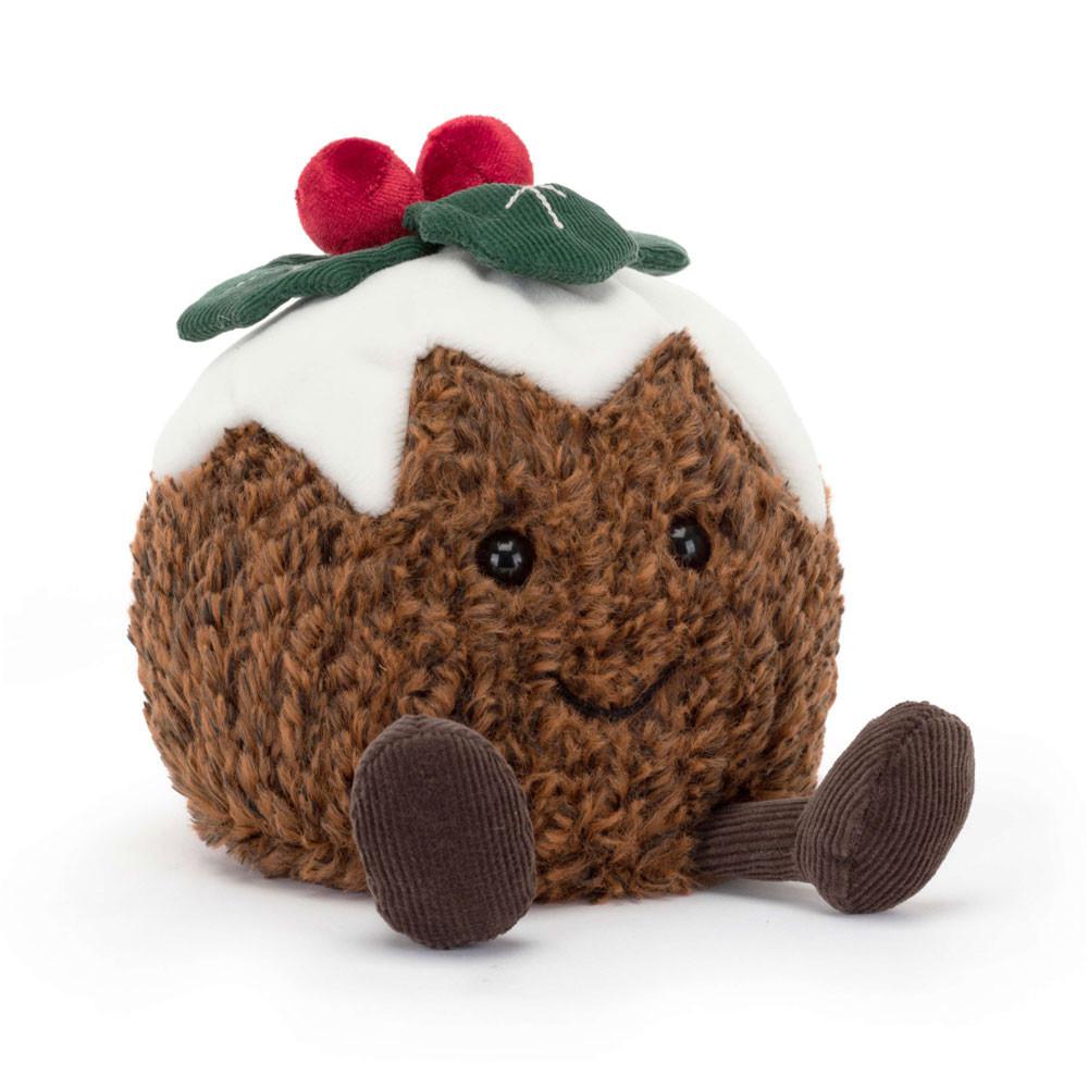 Food Jellycat Plyšáci Amuseables Christmas Pudding,17cm x 13cm x 12cm Hnědé | KUNZM-9301