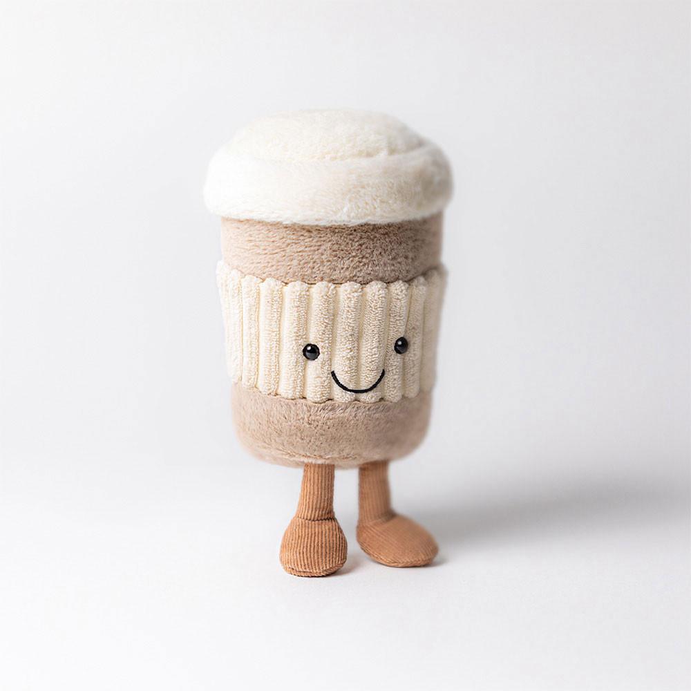 Food Jellycat Plyšáci Amuseables Coffee-To-Go,16cm x 7cm x 7cm Béžový | XMOLR-8743