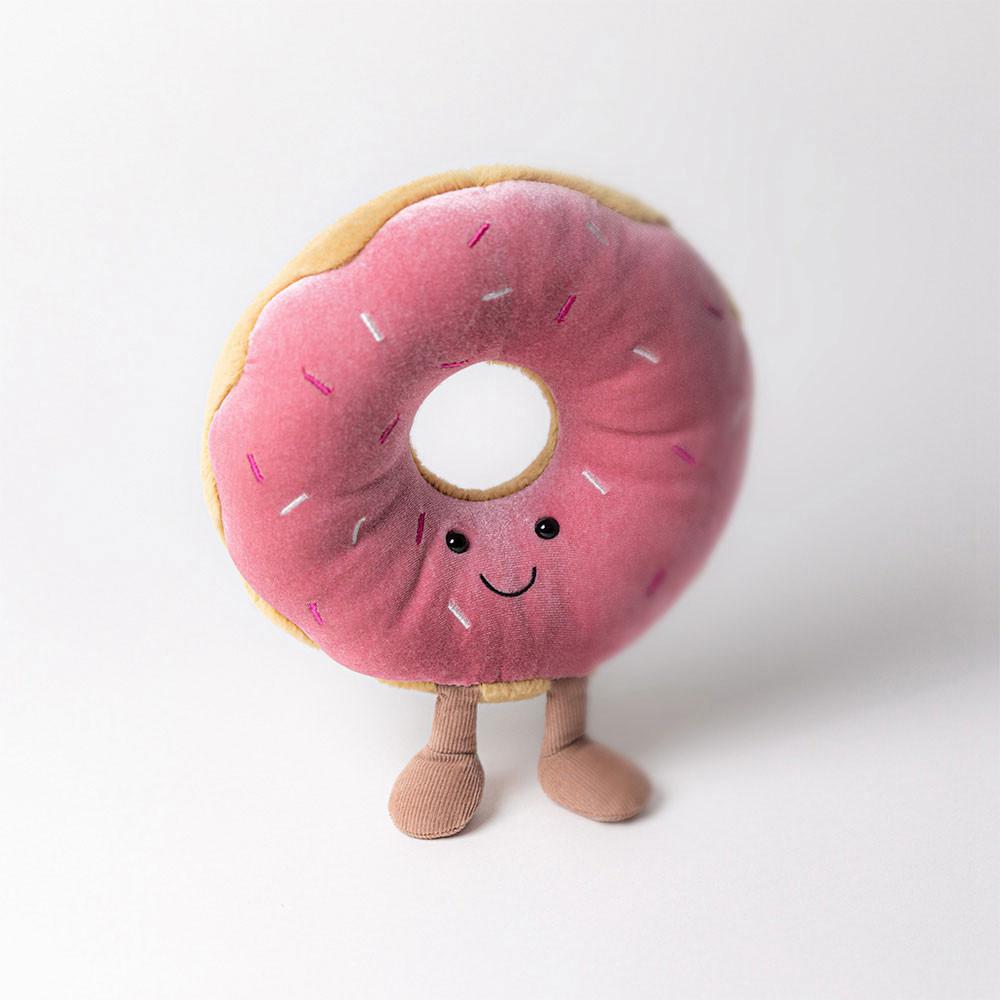 Food Jellycat Plyšáci Amuseables Doughnut,18cm x 17cm x 6cm Růžové | PLOFQ-3065