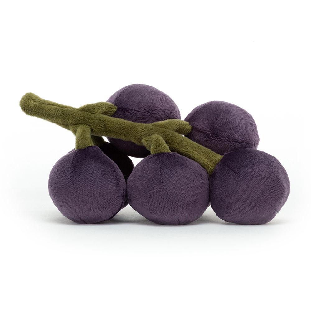 Food Jellycat Plyšáci Amuseables Fabulous Fruit Grapes,17cm x 9cm x 9cm Fialové | FHZVN-9743
