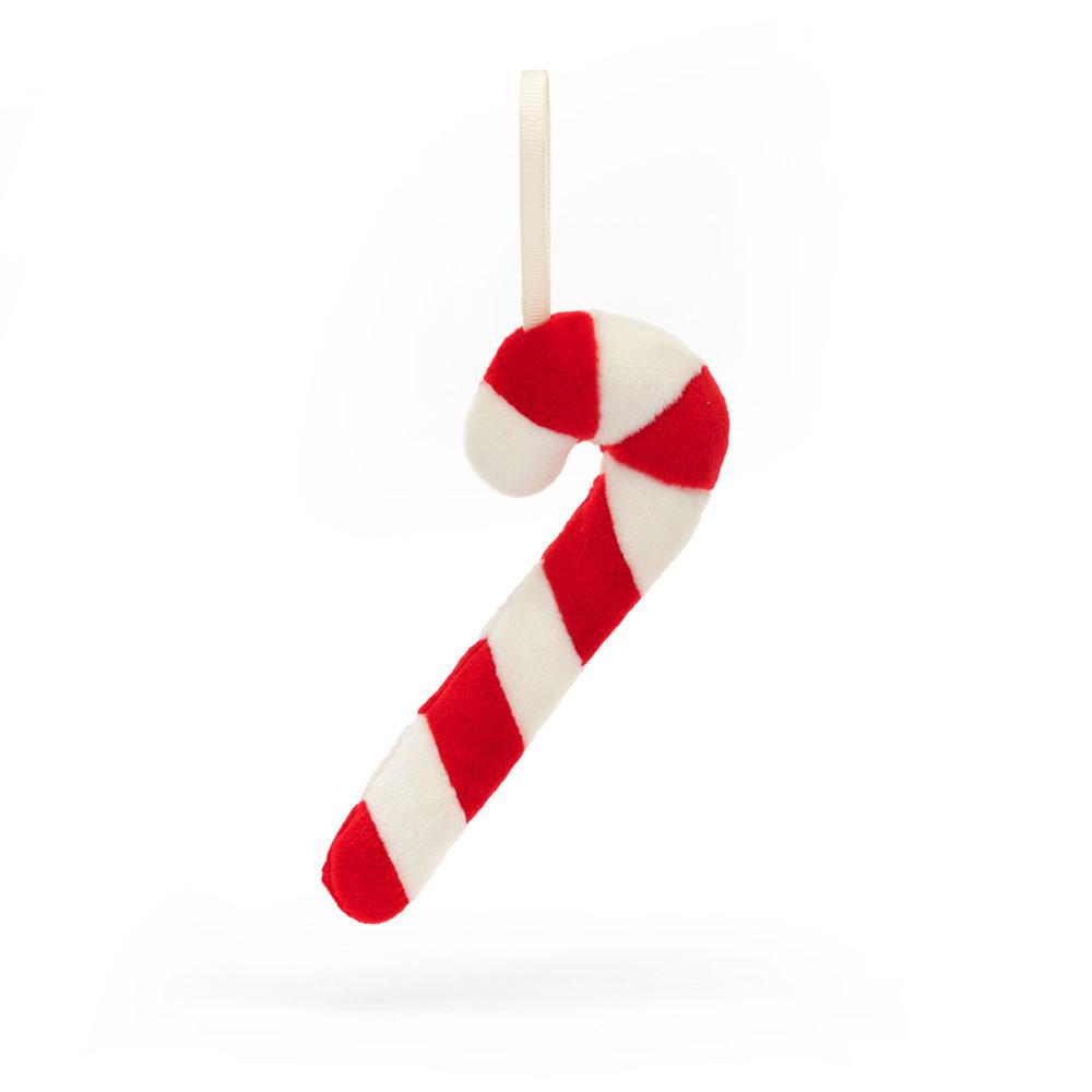 Food Jellycat Plyšáci Amuseables Festive Folly Candy Cane,11cm x 13cm x 2cm Červené | SLFHE-0459