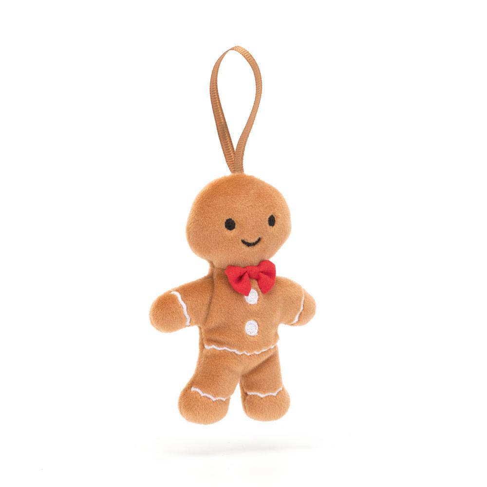 Food Jellycat Plyšáci Amuseables Festive Folly Gingerbread Fred,16cm x 4cm x 2cm Hnědé | JPDFY-0768
