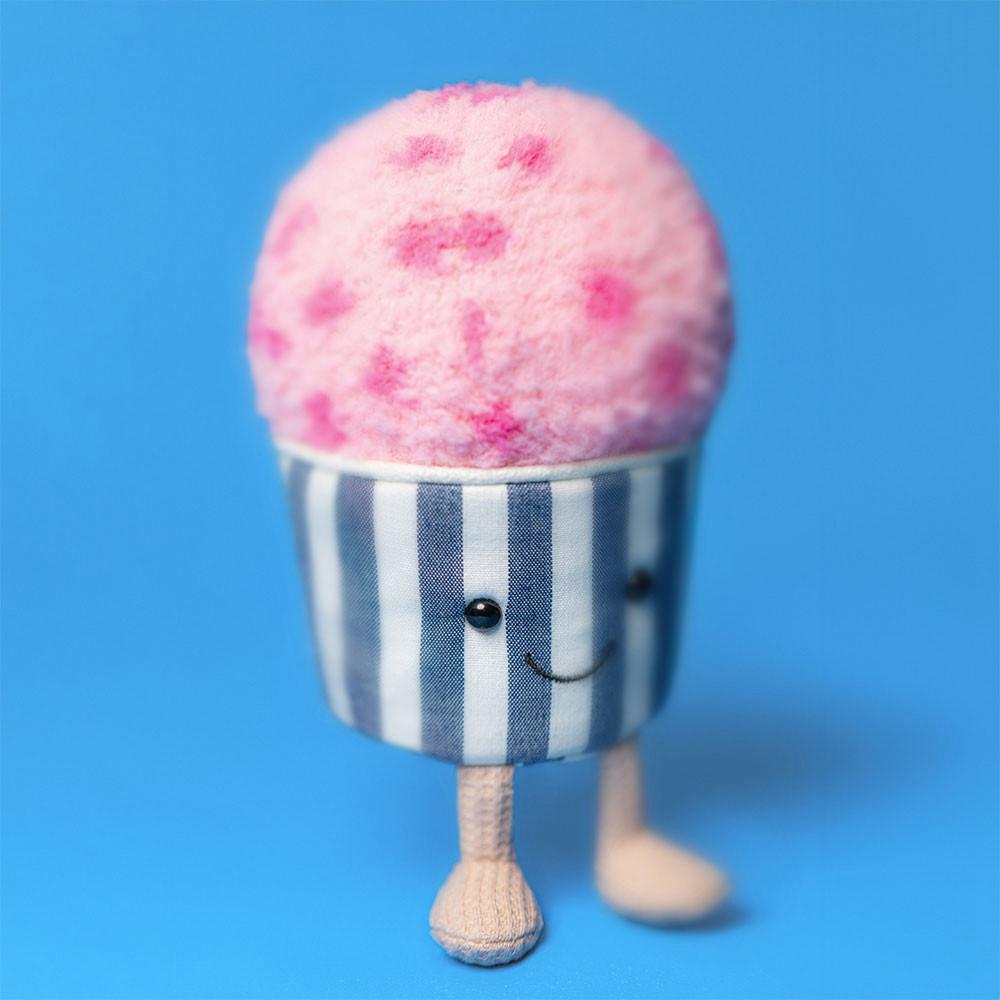 Food Jellycat Plyšáci Amuseables Gelato,16cm x 7cm x 8cm Růžové | WUQEC-7325
