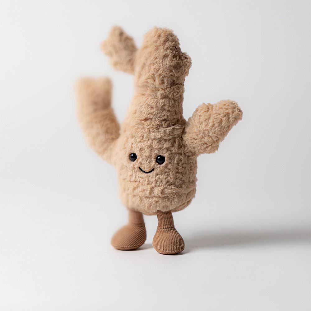 Food Jellycat Plyšáci Amuseables Ginger,18cm x 6cm x 5cm Béžový | YUZHG-7985
