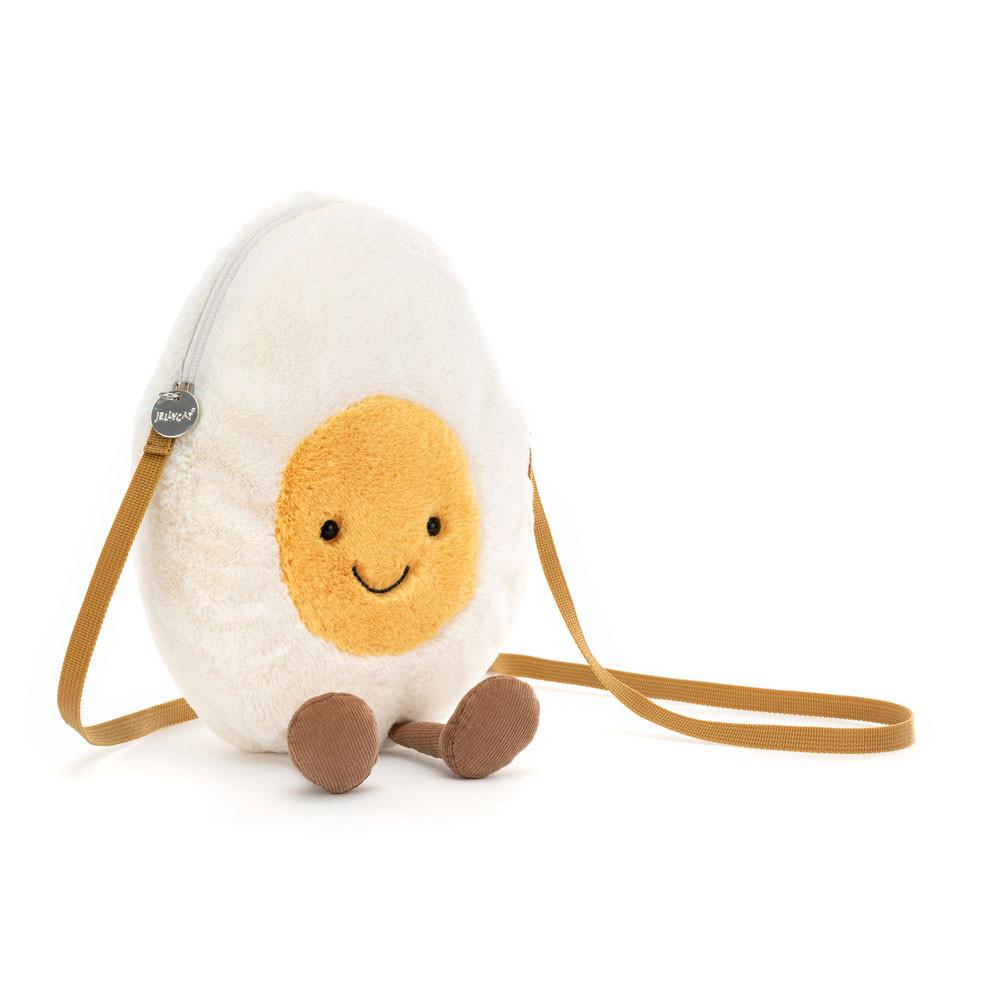 Food Jellycat Plyšáci Amuseables Happy Boiled Vajíčko,28cm x 18cm x 10cm Bílé | QKHPU-5613