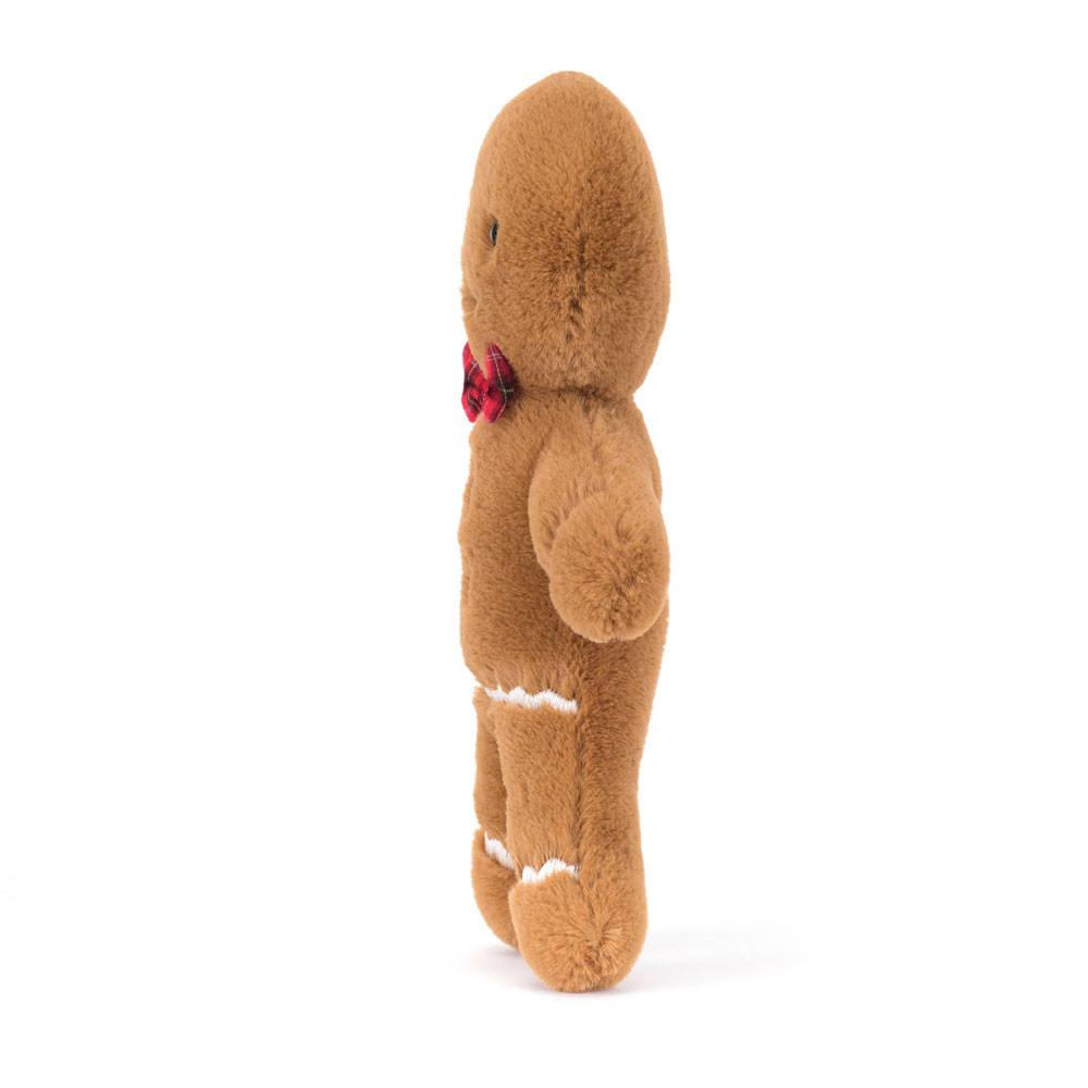 Food Jellycat Plyšáci Amuseables Jolly Gingerbread Fred,20cm x 6cm x 3cm Hnědé | NVEOD-9765
