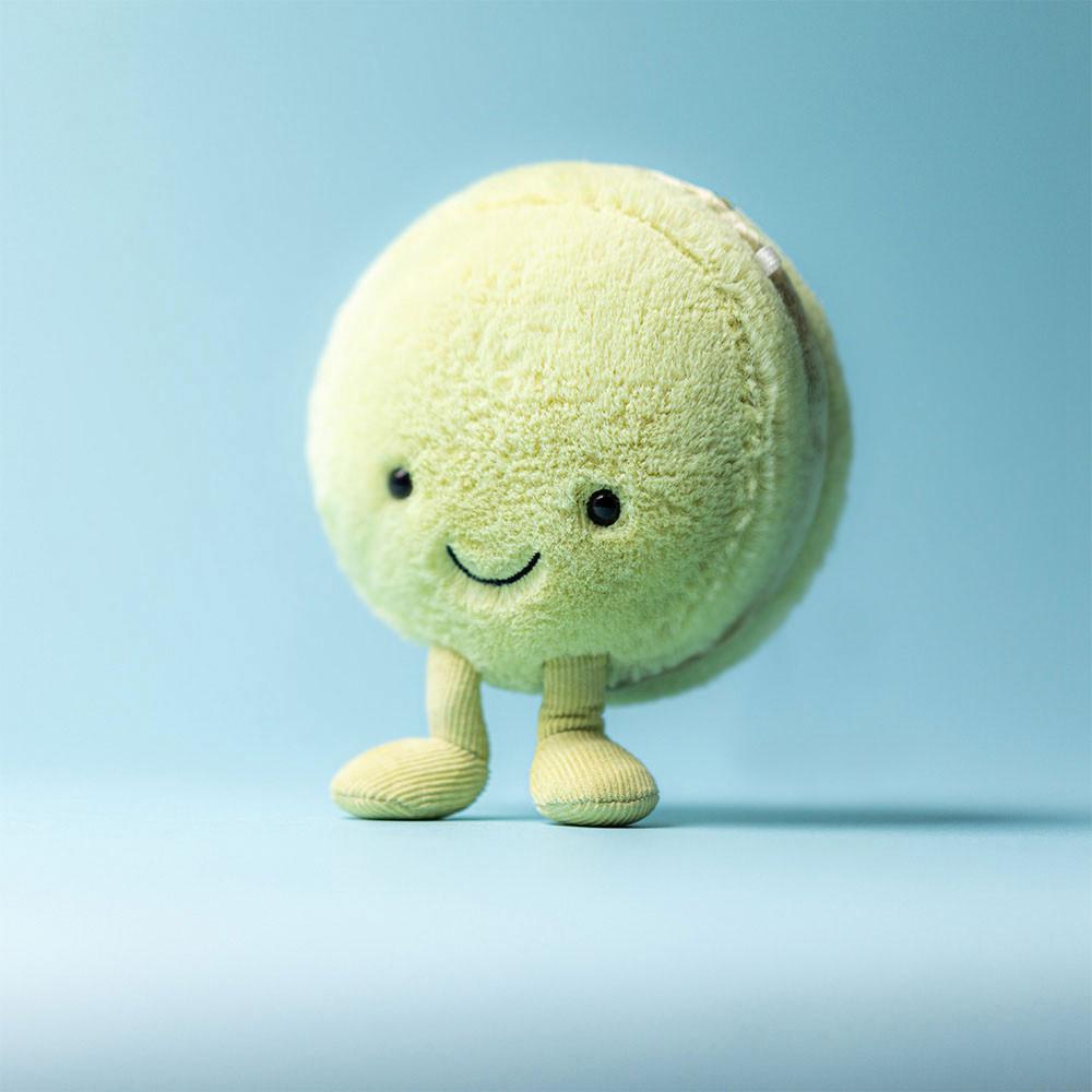 Food Jellycat Plyšáci Amuseables Max Macaron,12cm x 10cm x 5cm Zelene | WAHEM-3845