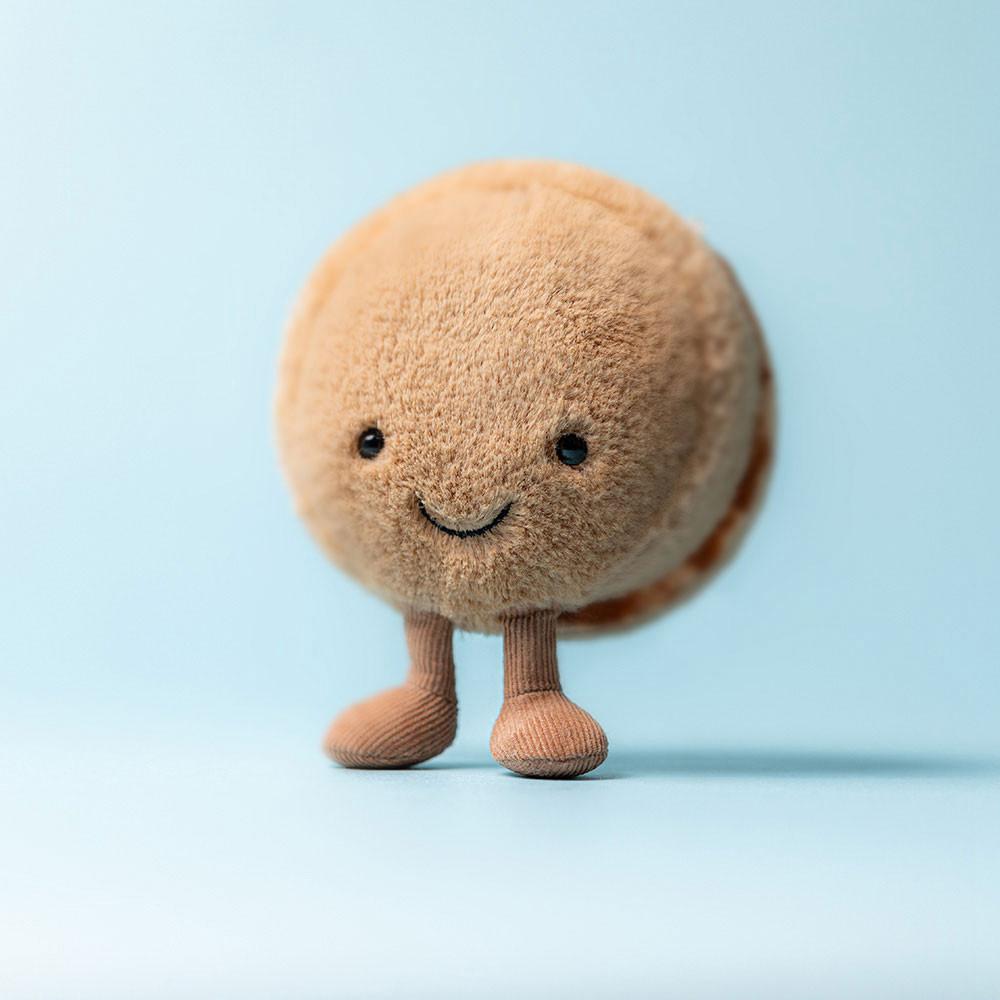 Food Jellycat Plyšáci Amuseables Mona Macaron,12cm x 10cm x 5cm Hnědé | PEKNY-0375