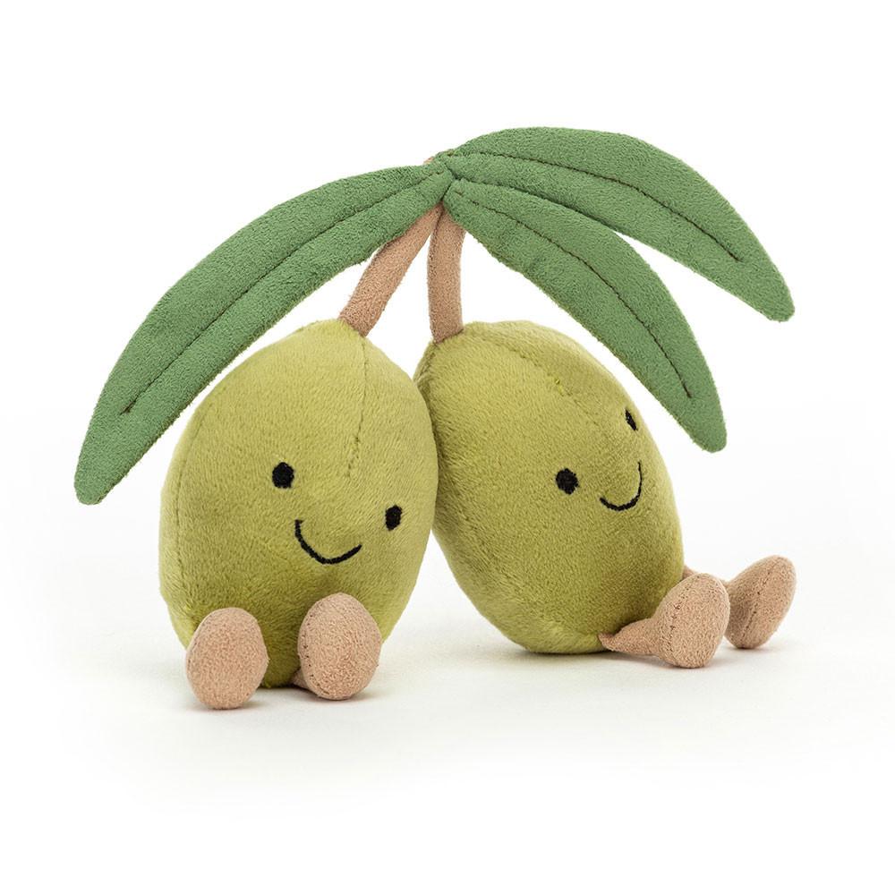 Food Jellycat Plyšáci Amuseables Olives,12cm x 13cm x 4cm Zelene | EPMKL-0592