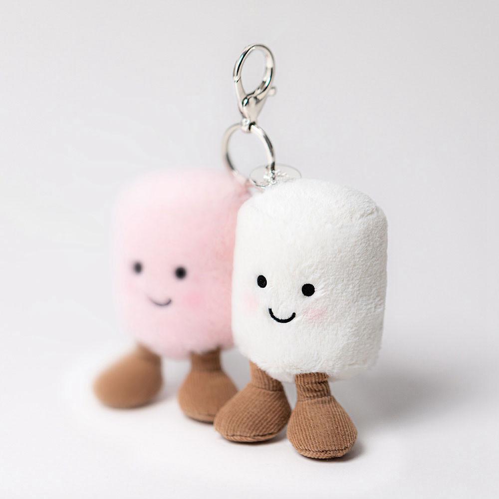 Food Jellycat Plyšáci Amuseables Pair of Marshmallows,15cm x 11cm x 5cm Růžové | ETQXZ-7510