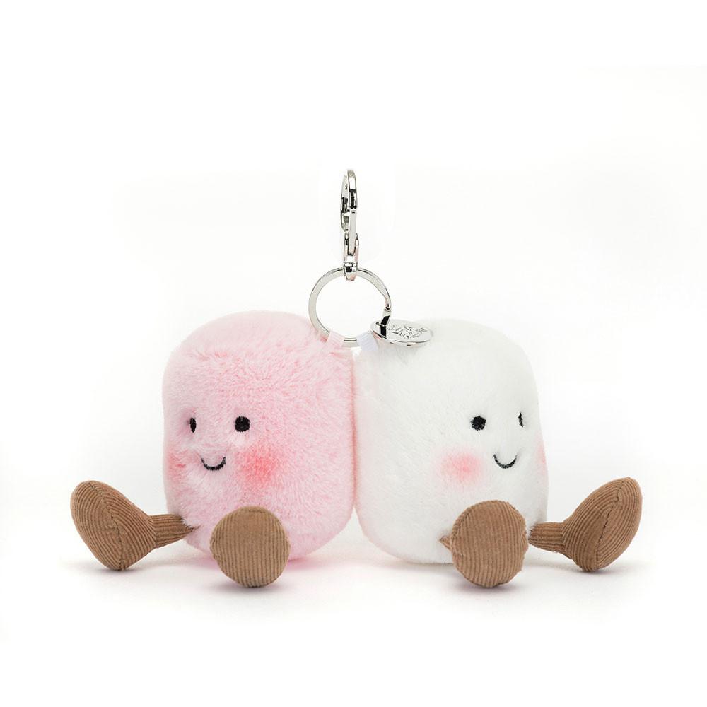 Food Jellycat Plyšáci Amuseables Pair of Marshmallows,15cm x 11cm x 5cm Růžové | ETQXZ-7510