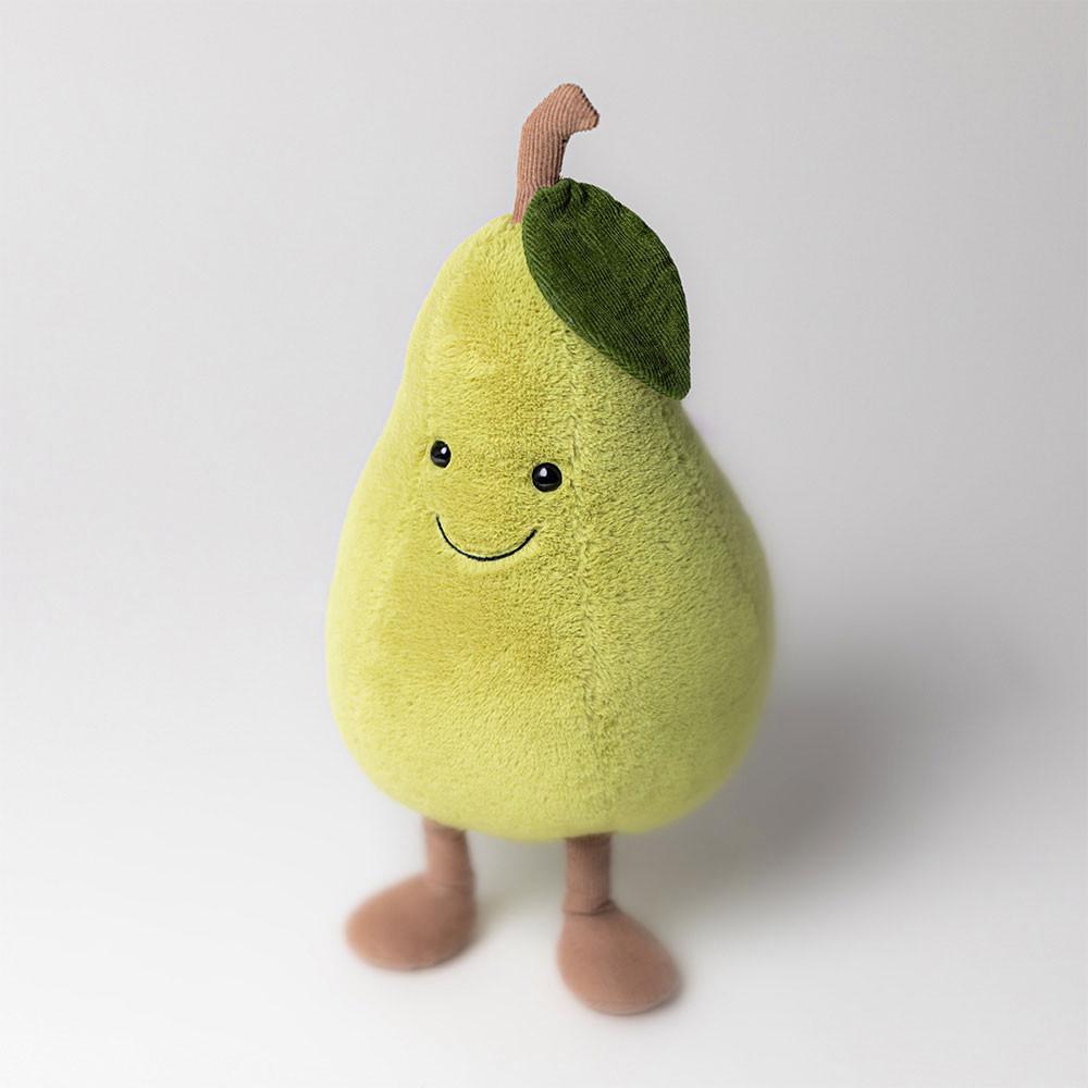 Food Jellycat Plyšáci Amuseables Pear,24cm x 13cm x 12cm Zelene | EDZKY-8471