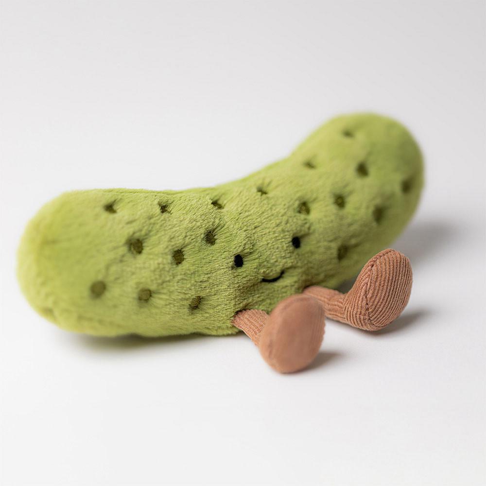 Food Jellycat Plyšáci Amuseables Pickle,8cm x 15cm x 4cm Zelene | ECMAK-0328