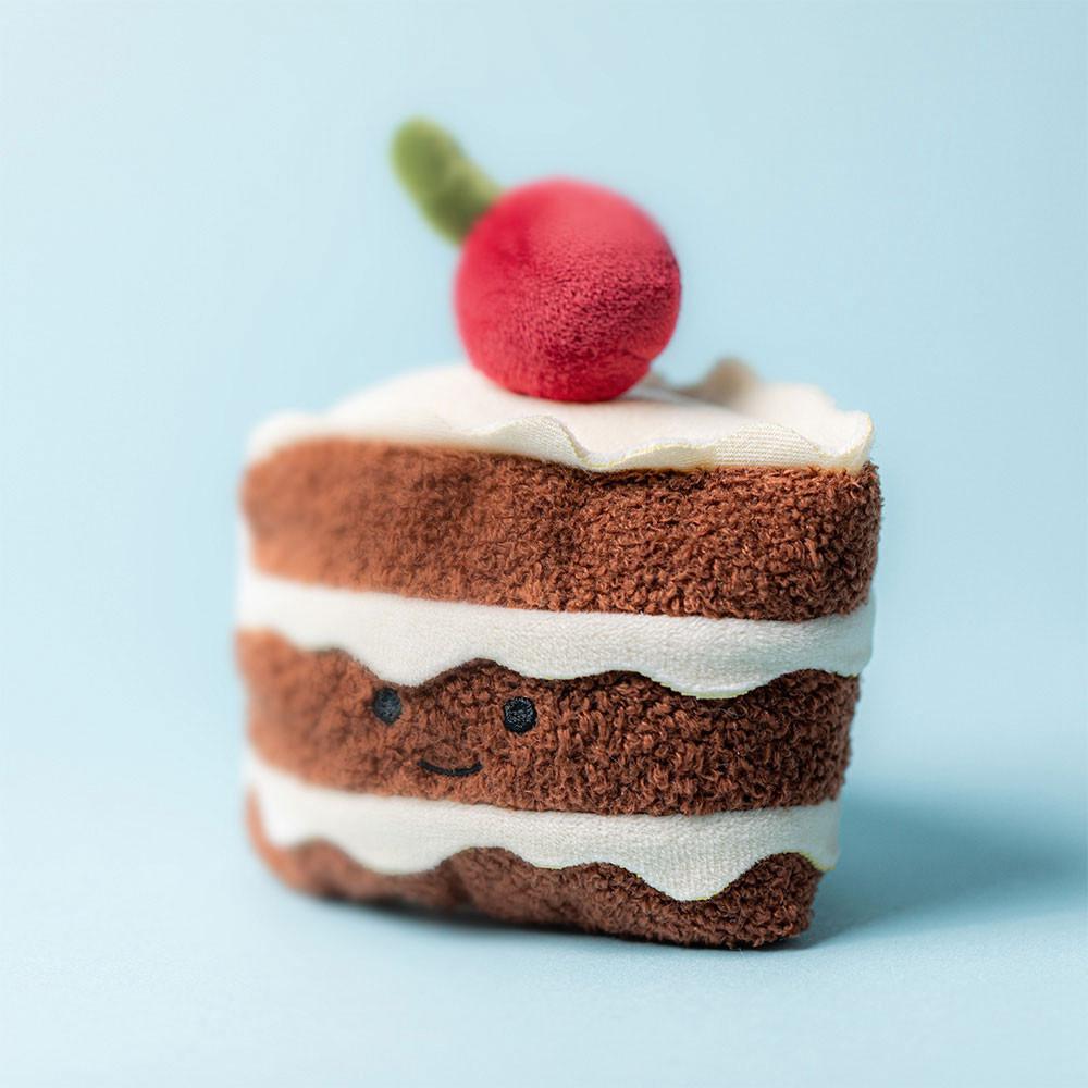 Food Jellycat Plyšáci Amuseables Pretty Patisserie Gateaux,8cm x 9cm x 7cm Hnědé | DONVJ-2975
