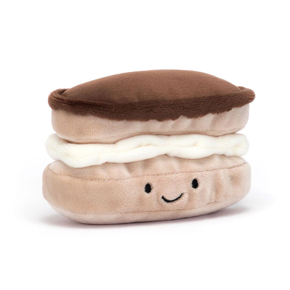 Food Jellycat Plyšáci Amuseables Pretty Patisserie Éclair,7cm x 12cm x 6cm Béžový | VQSZR-2690