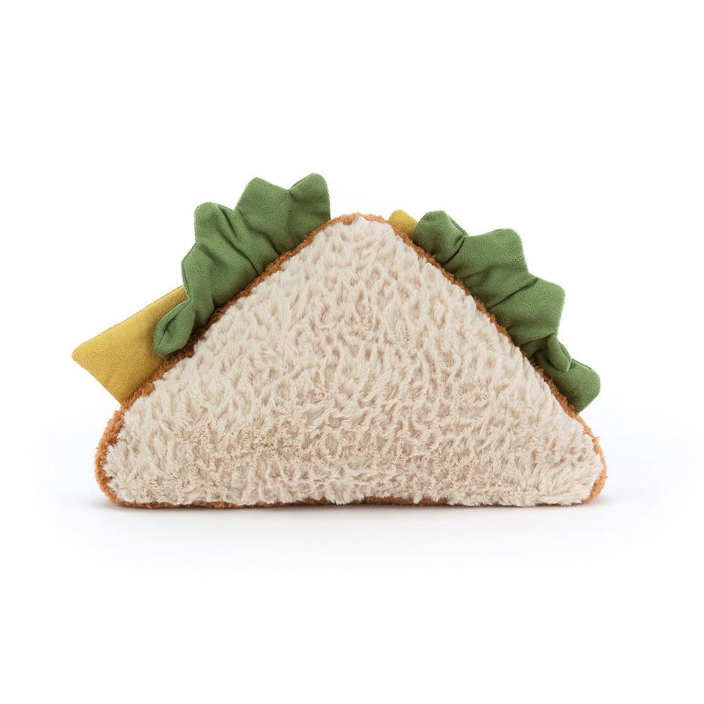 Food Jellycat Plyšáci Amuseables Sandwich,18cm x 25cm x 7cm Béžový | NPKVH-4059