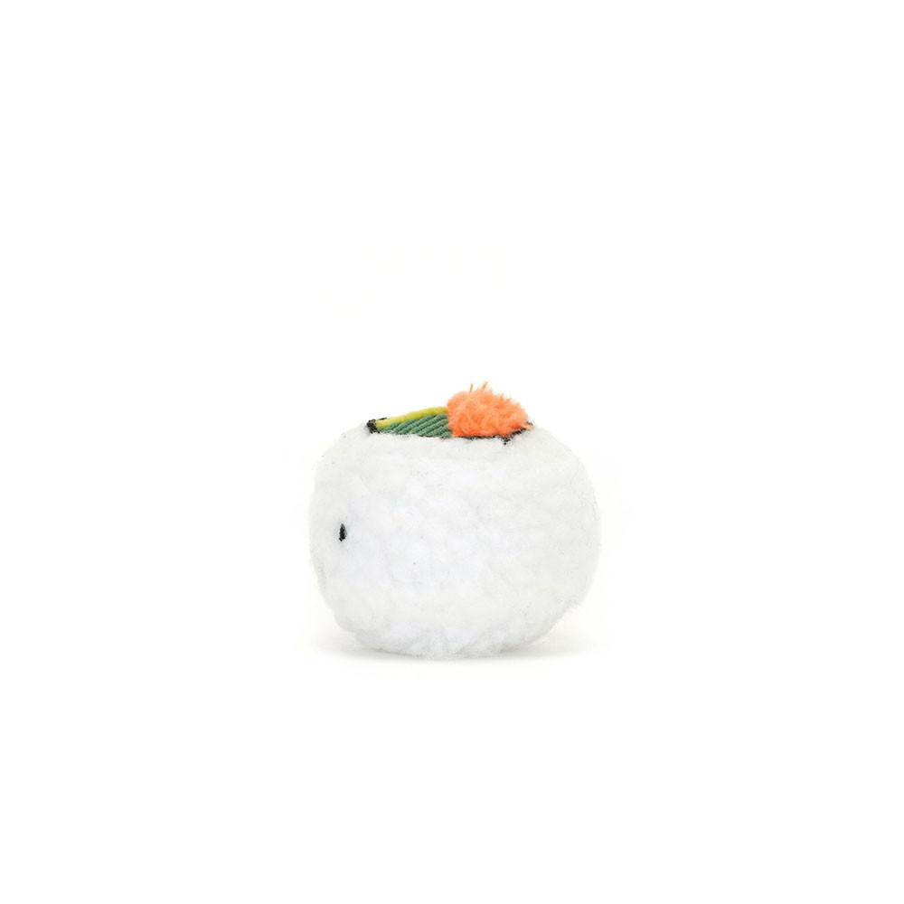 Food Jellycat Plyšáci Amuseables Sassy Sushi Uramaki,4cm x 5cm x 5cm Bílé | HBVCP-0784