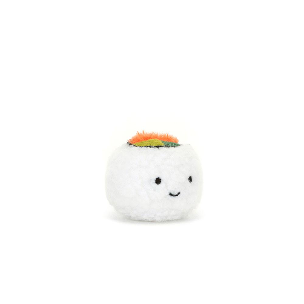 Food Jellycat Plyšáci Amuseables Sassy Sushi Uramaki,4cm x 5cm x 5cm Bílé | HBVCP-0784