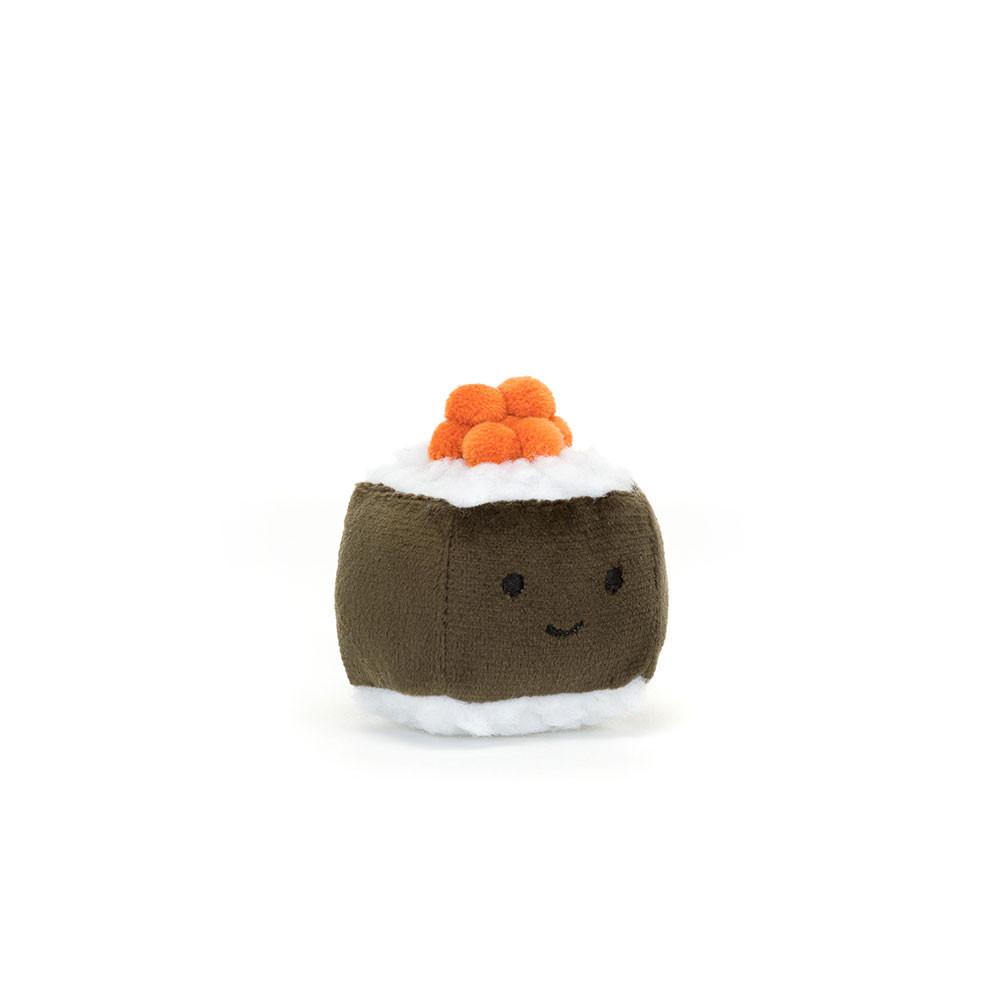 Food Jellycat Plyšáci Amuseables Sassy Sushi Hosomaki,5cm x 5cm x 5cm Zelene | UOHRB-0269