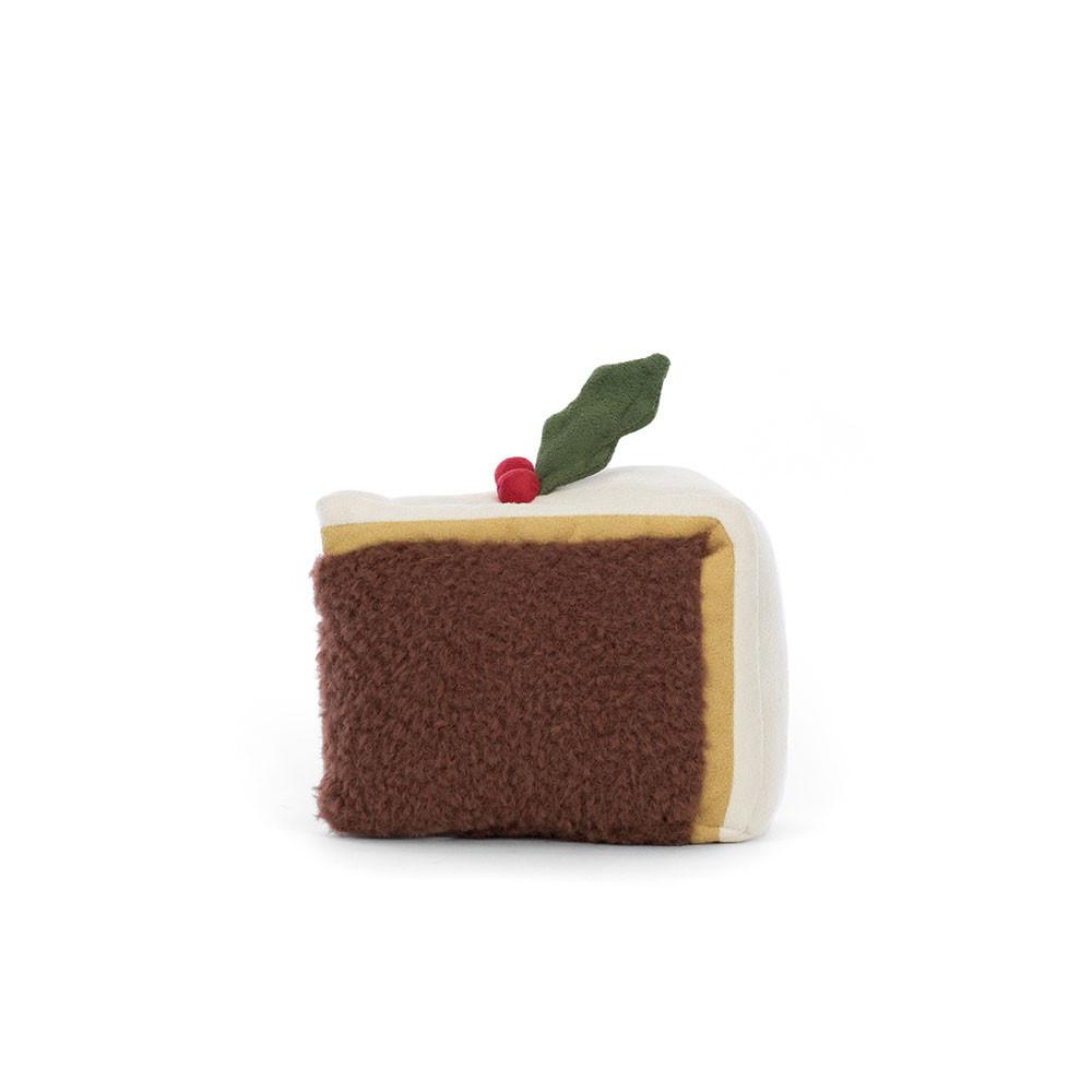 Food Jellycat Plyšáci Amuseables Slice of Christmas Cake,12cm x 13cm x 8cm Hnědé | JNIKO-3196